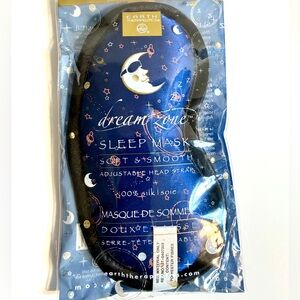 Earth Therapeutics Dream Zone Sleep Eye Mask, 100% Silk NEW